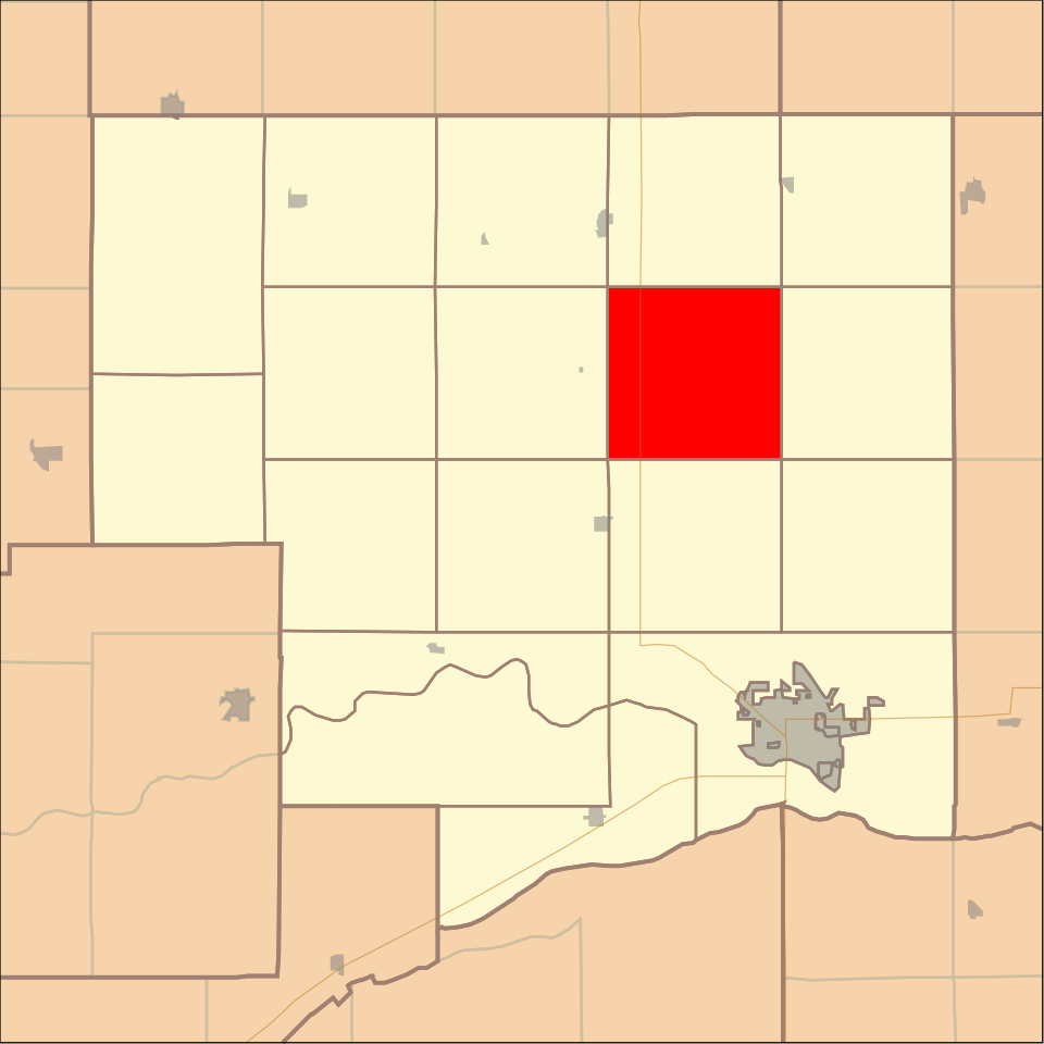 Locator map of Grand Prairie