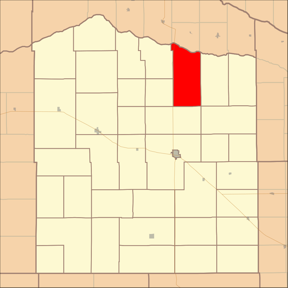 Locator map of Paddock