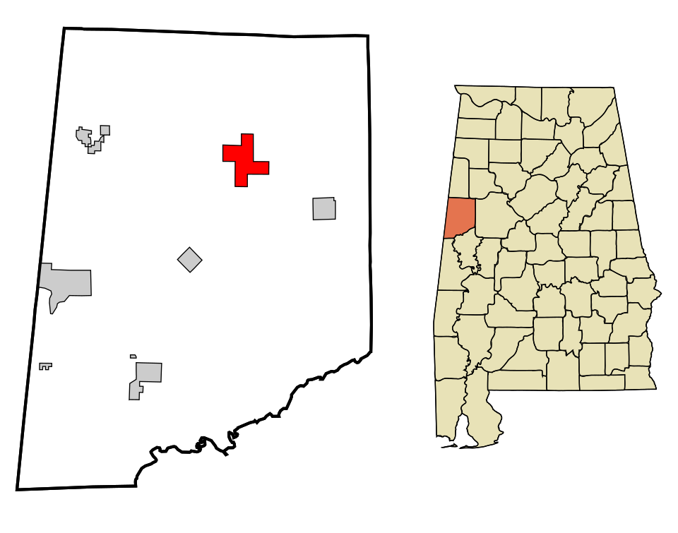 Locator map of Reform