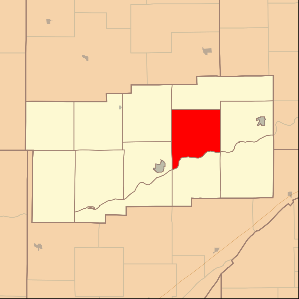 Locator map of Council Creek