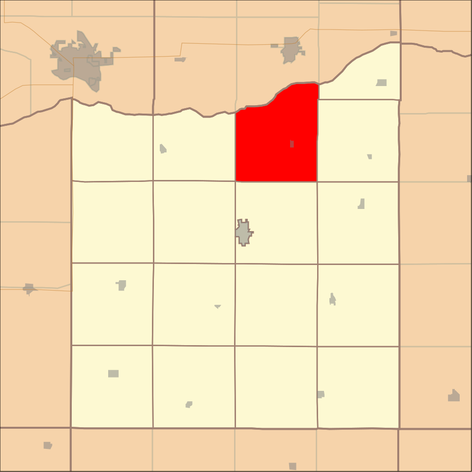 Locator map of Bone Creek