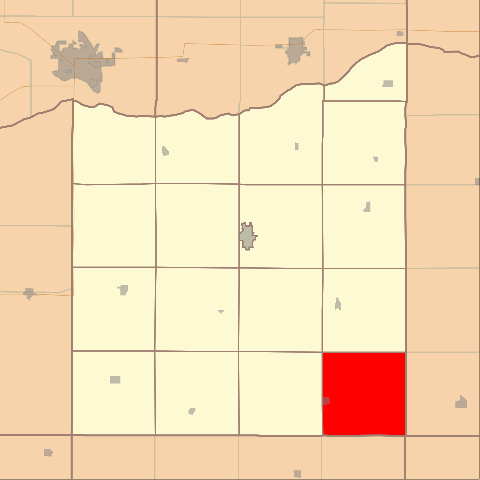 Locator map of Richardson