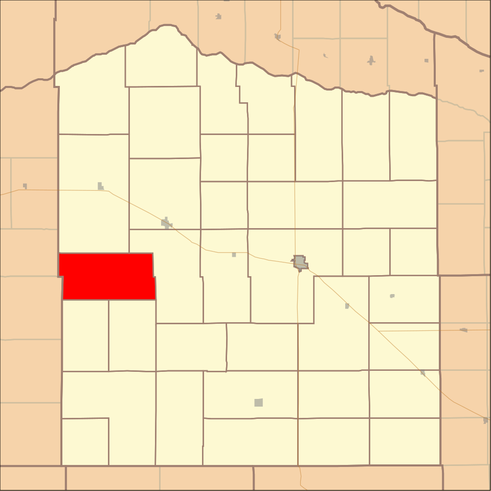 Locator map of Green Valley