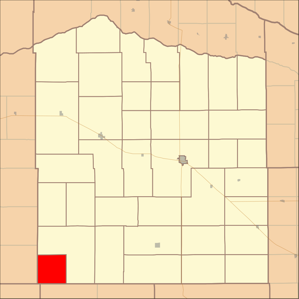 Locator map of Josie
