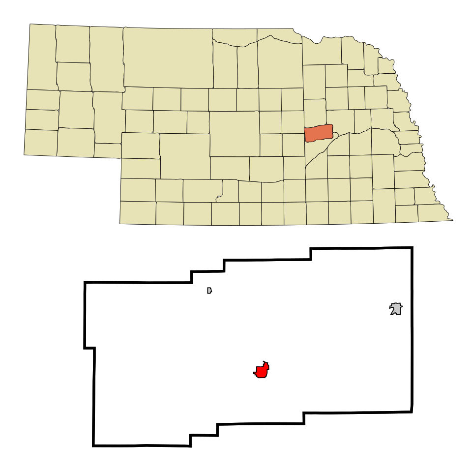 Locator map of Fullerton
