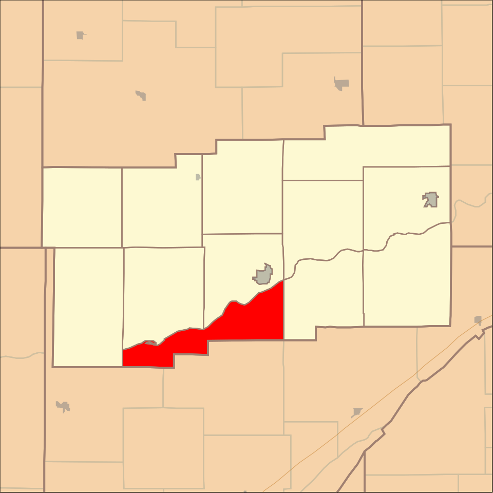 Locator map of West Newman
