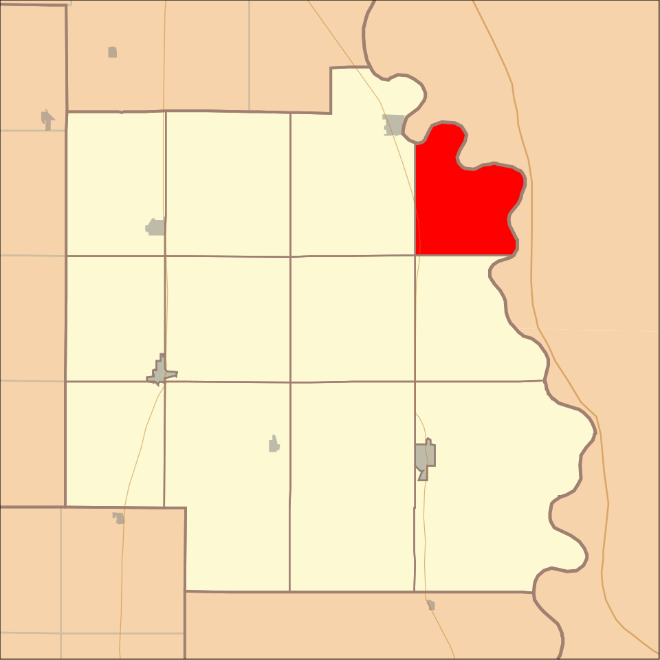 Locator map of Quinnebaugh
