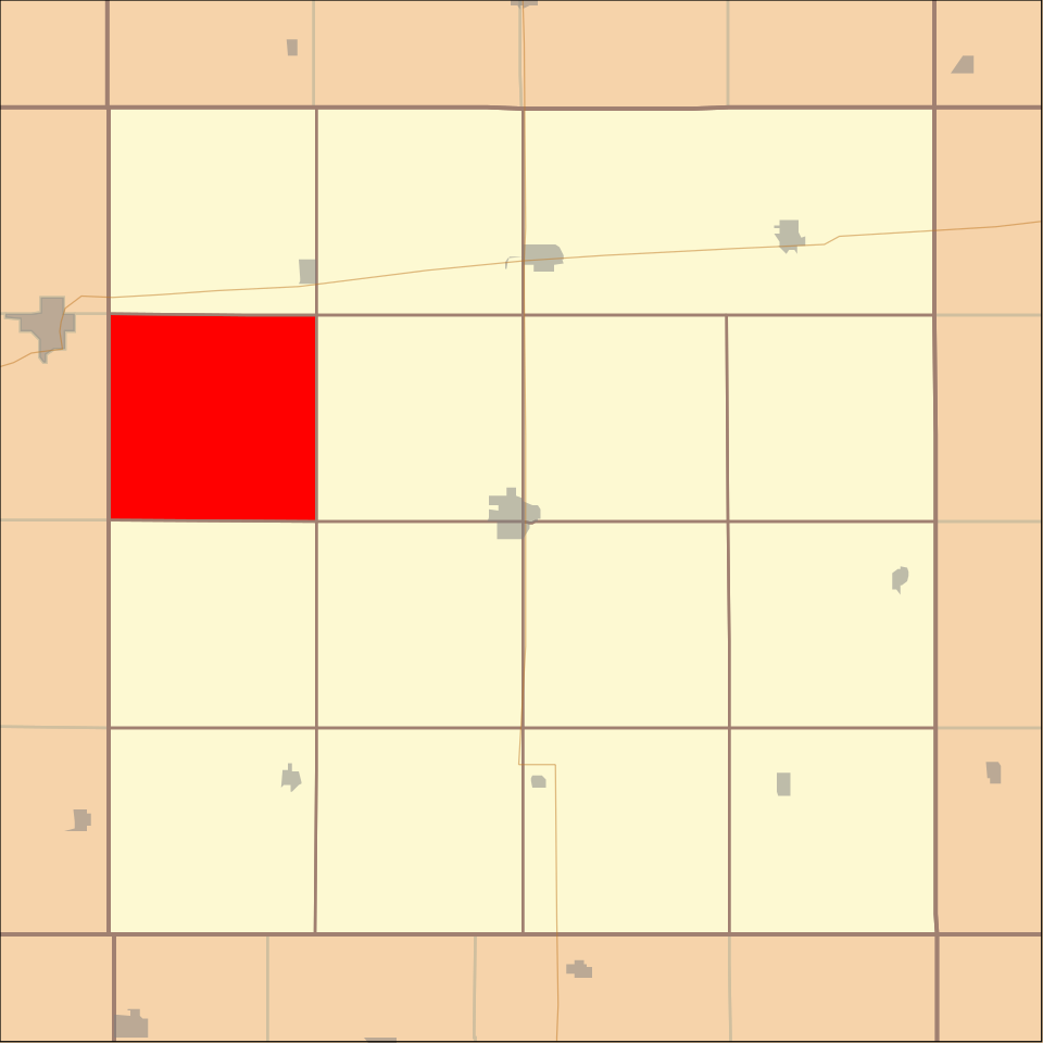 Locator map of Bennett