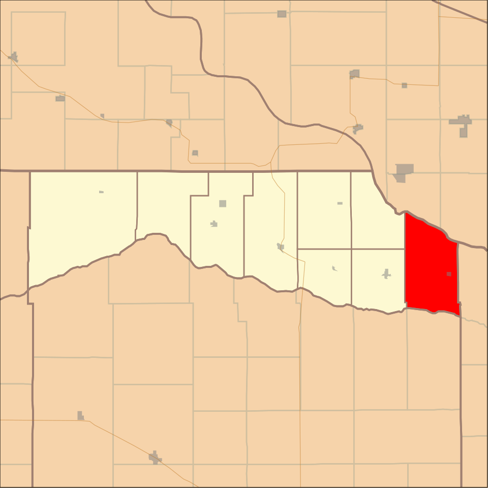 Locator map of Bush