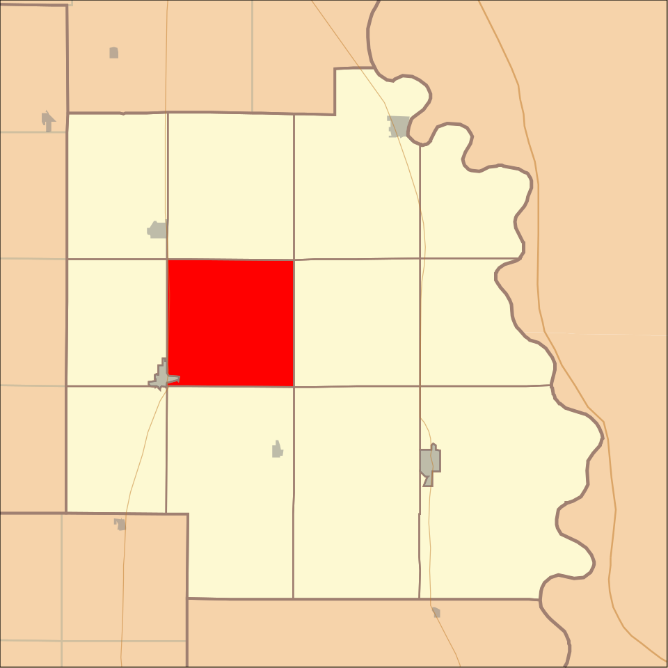 Locator map of Bell Creek