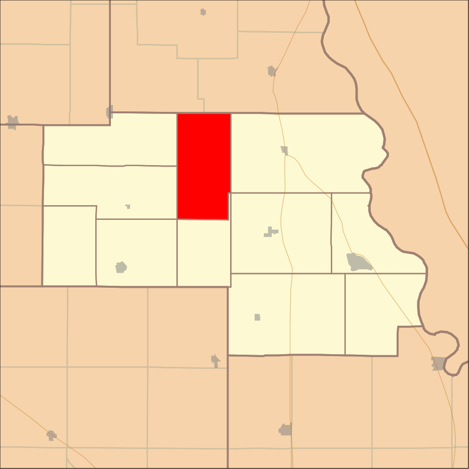 Locator map of Merry