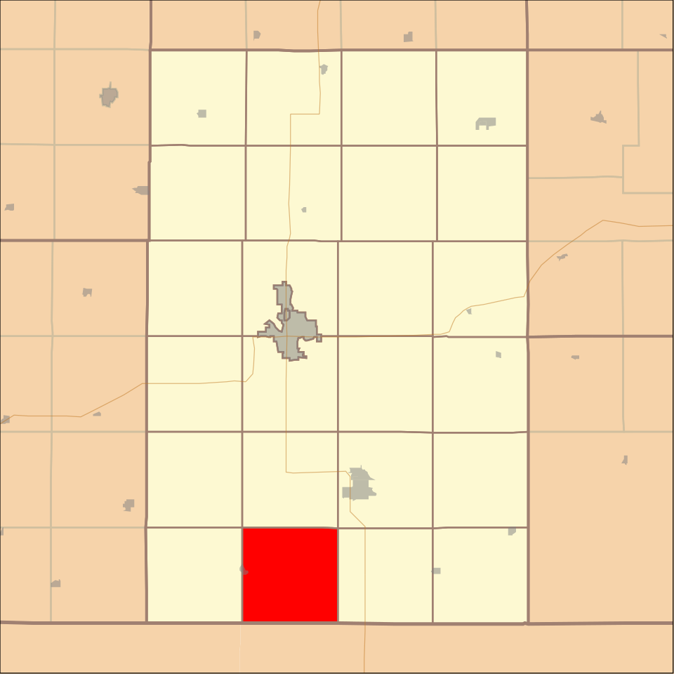 Locator map of Paddock