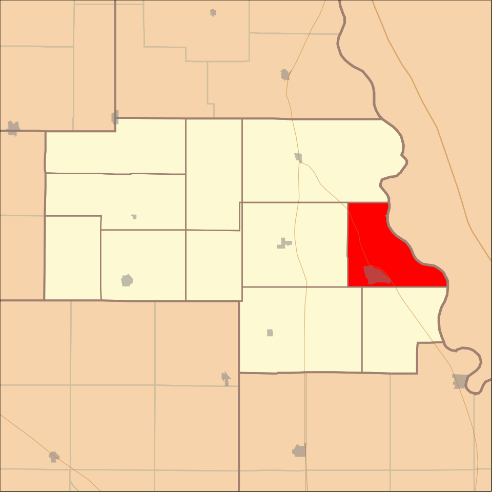 Locator map of Blackbird