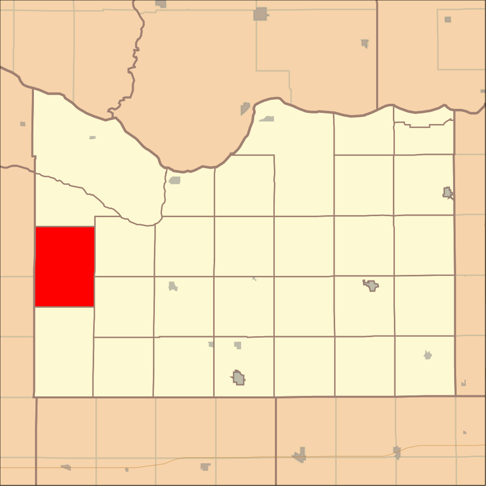 Locator map of Washington
