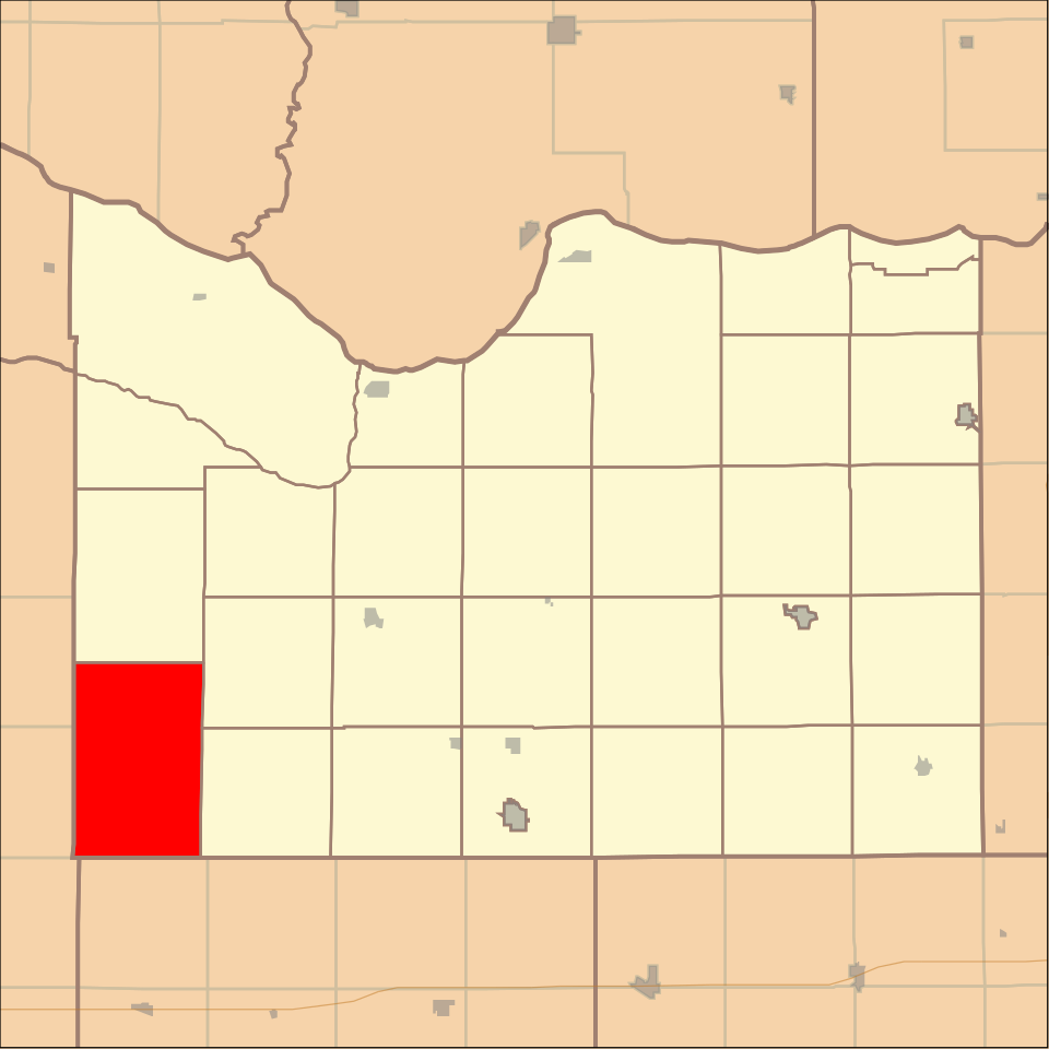 Locator map of Walnut Grove