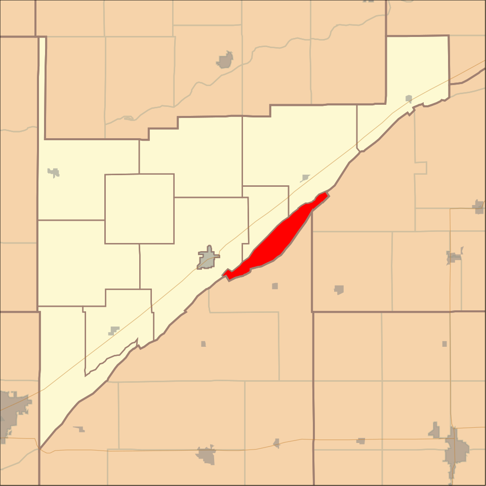 Locator map of Prairie Island