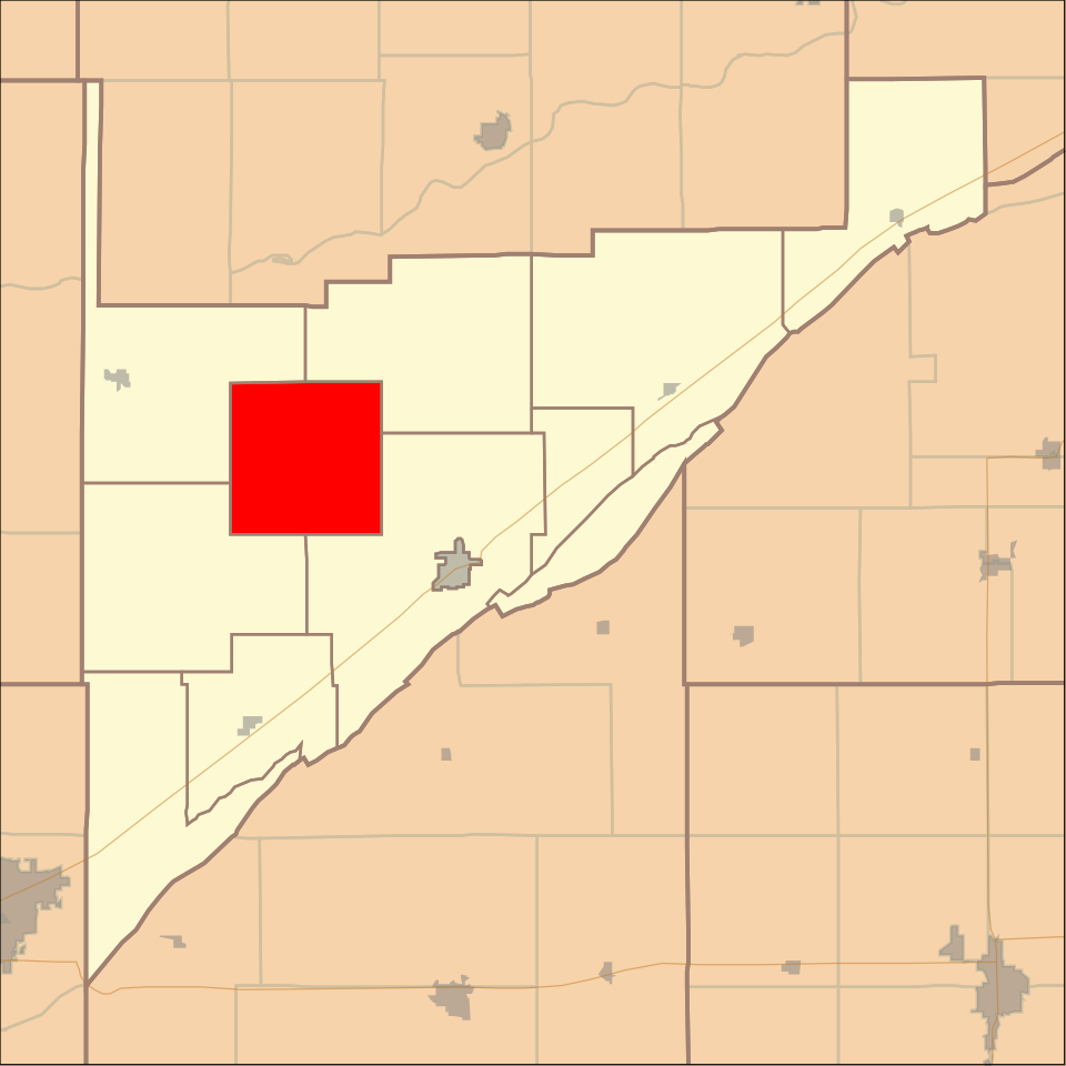 Locator map of Midland