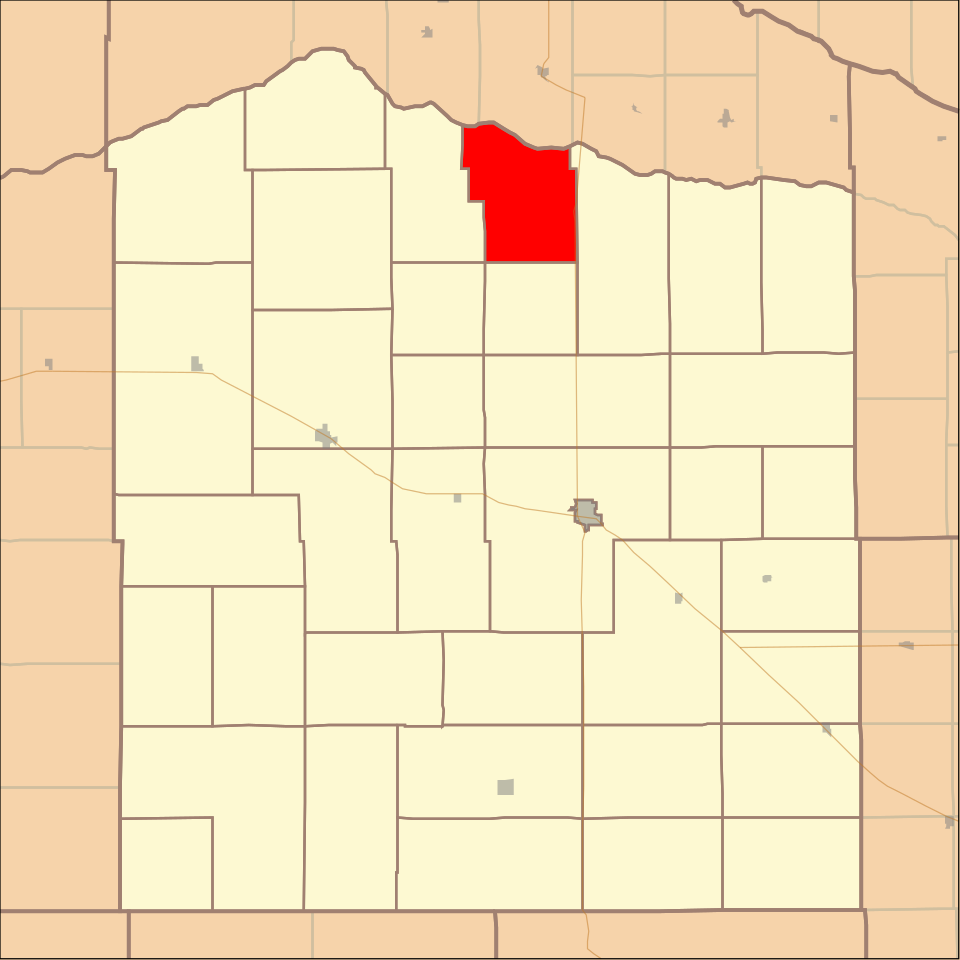 Locator map of Coleman