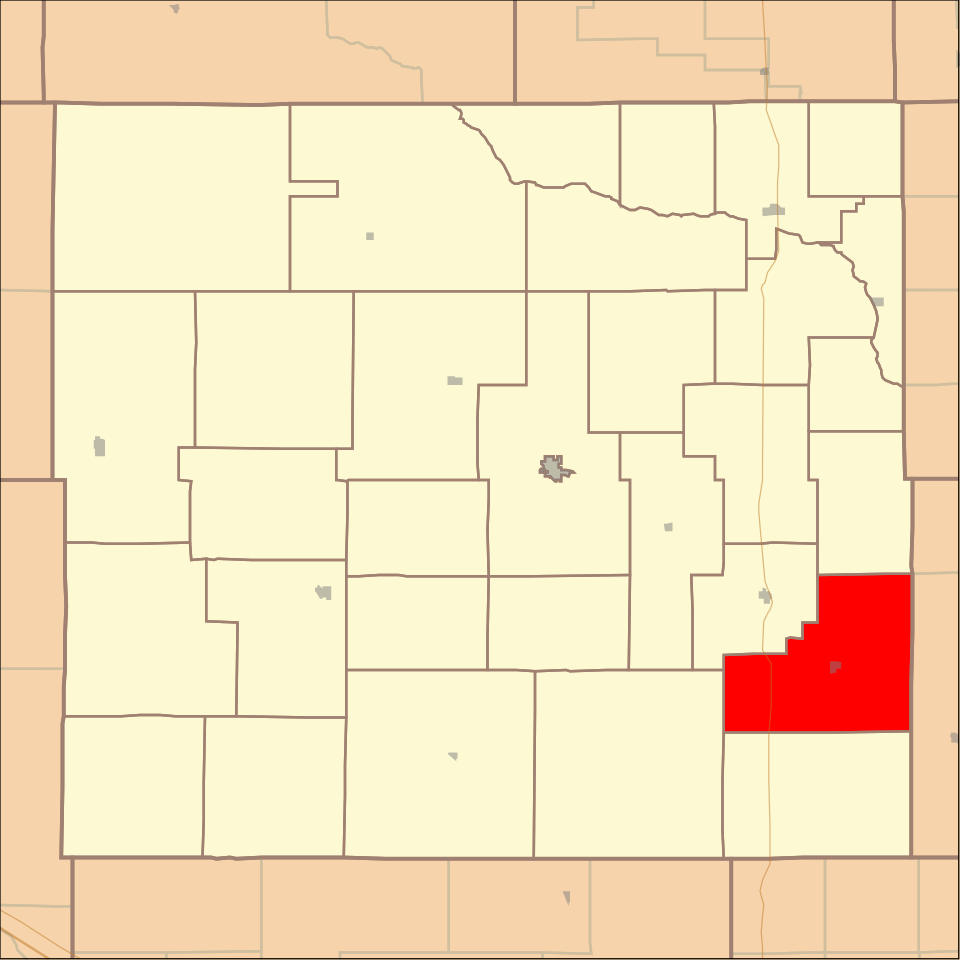 Locator map of Algernon