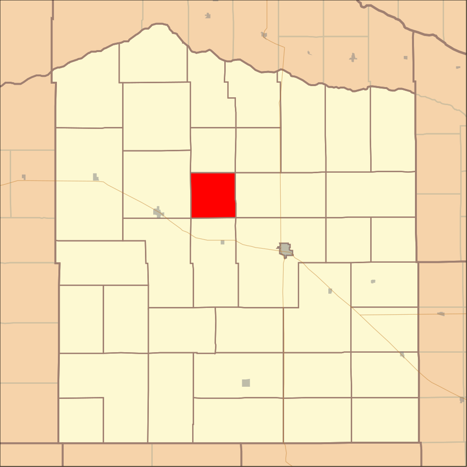 Locator map of Pleasant View