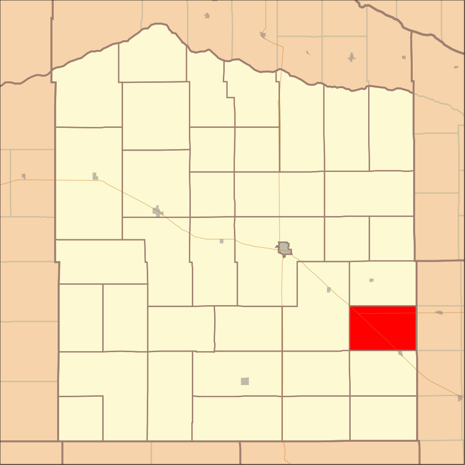 Locator map of Golden