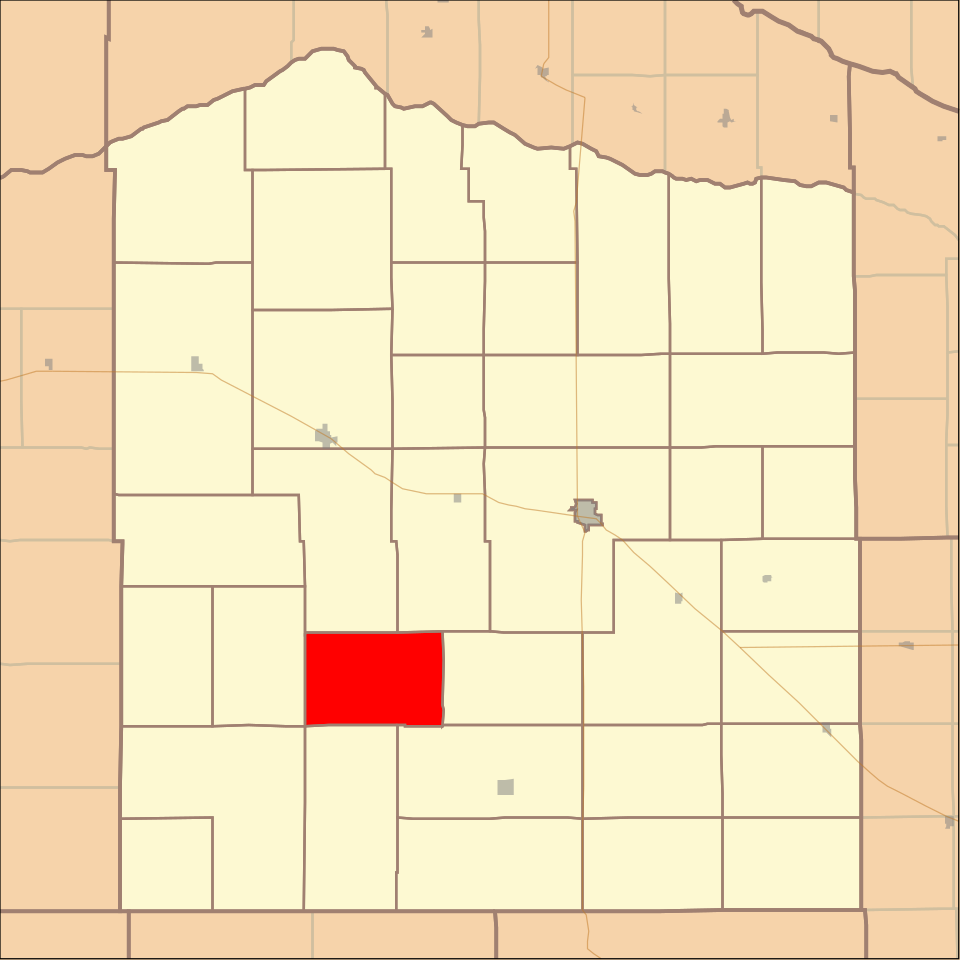 Locator map of Fairview