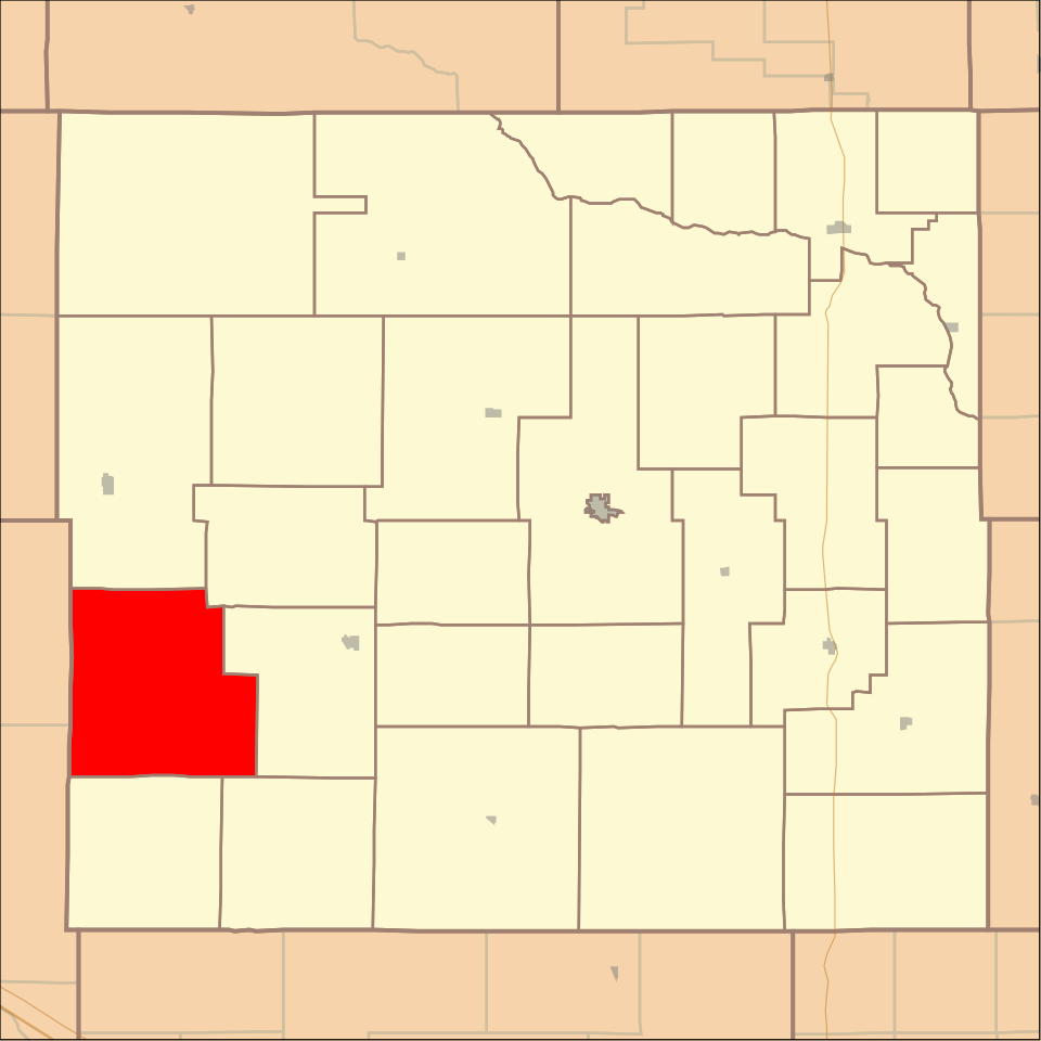 Locator map of Elim
