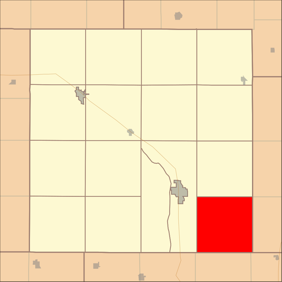 Locator map of Cuming