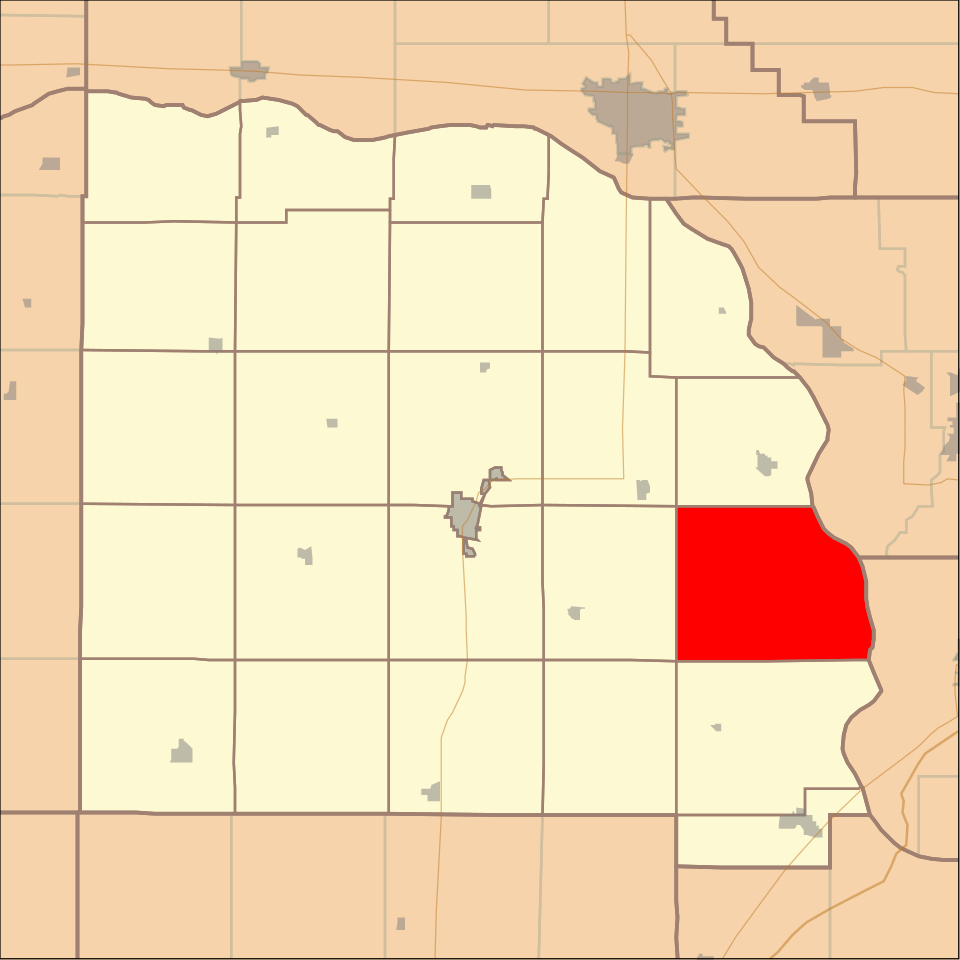 Locator map of Marble