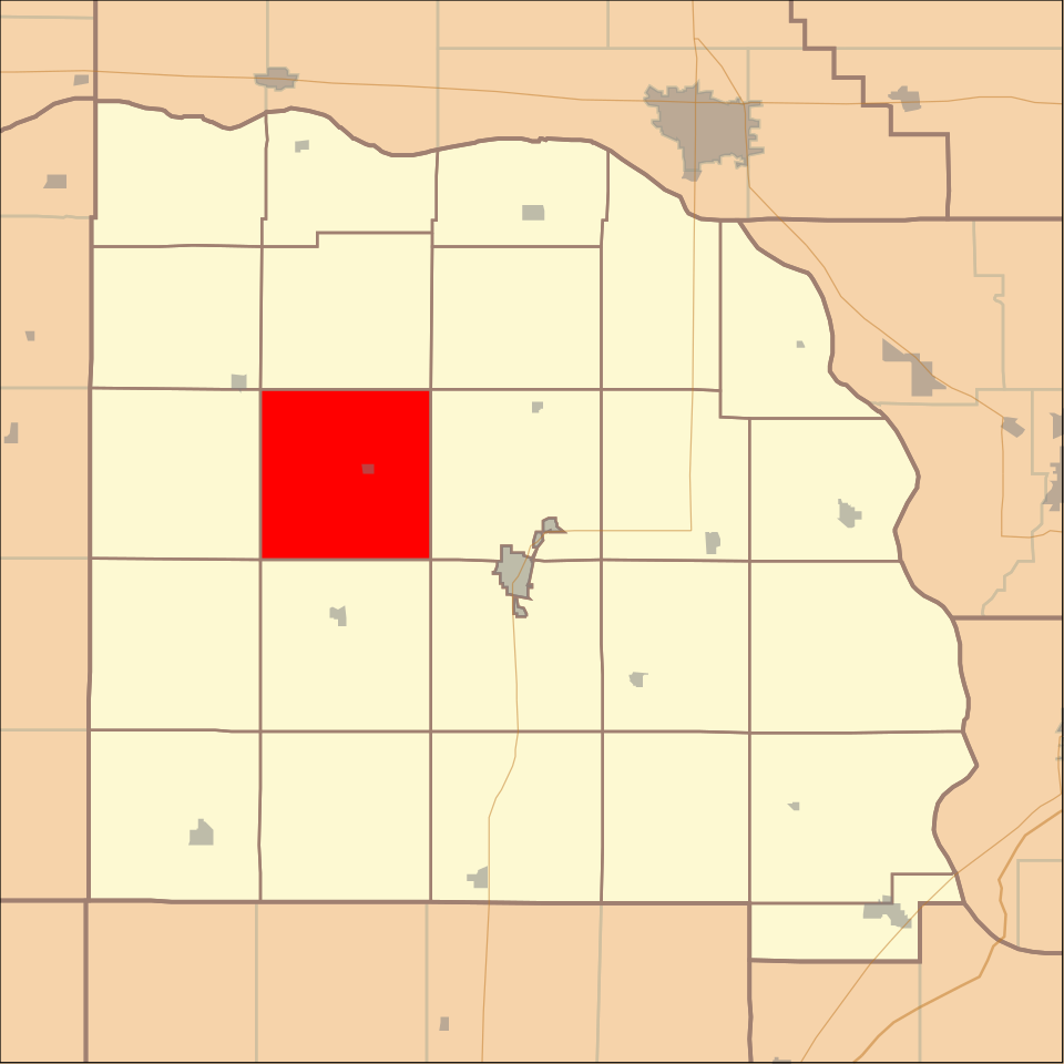 Locator map of Mariposa