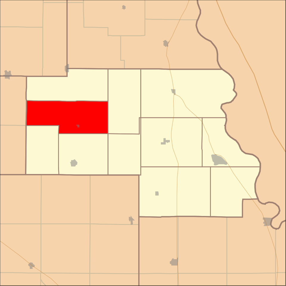 Locator map of Flournoy
