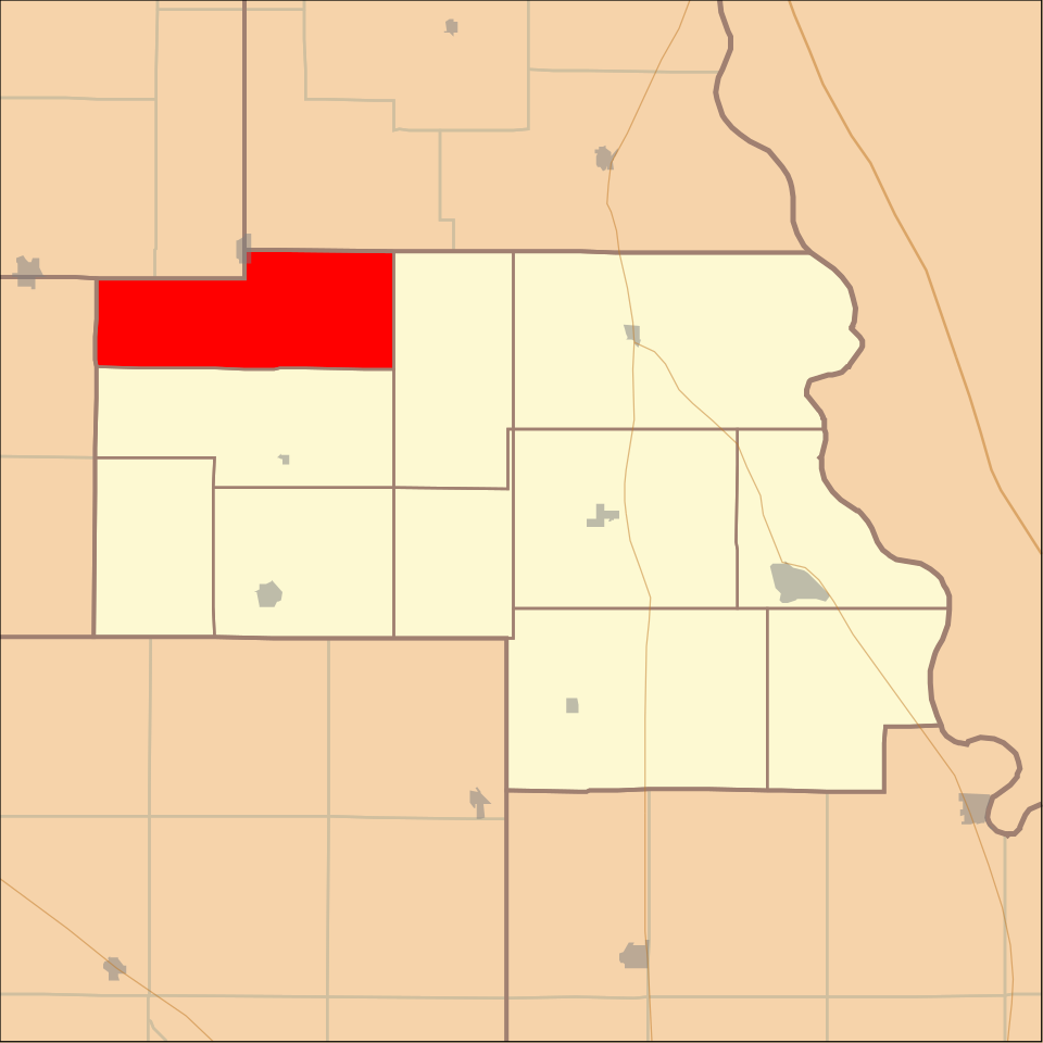 Locator map of Perry