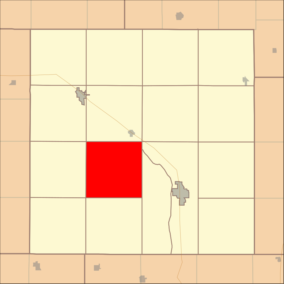 Locator map of Elkhorn