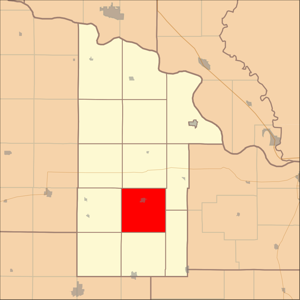 Locator map of Springbank