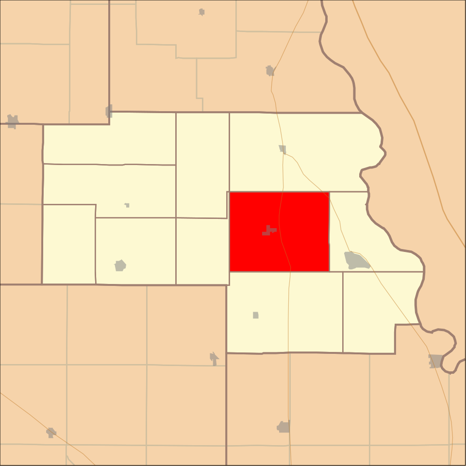 Locator map of Omaha