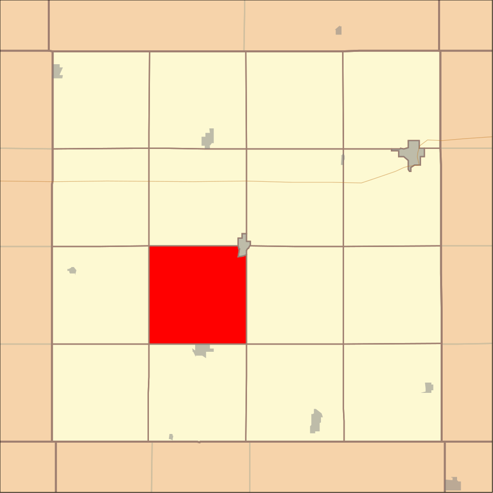 Locator map of Lone Tree