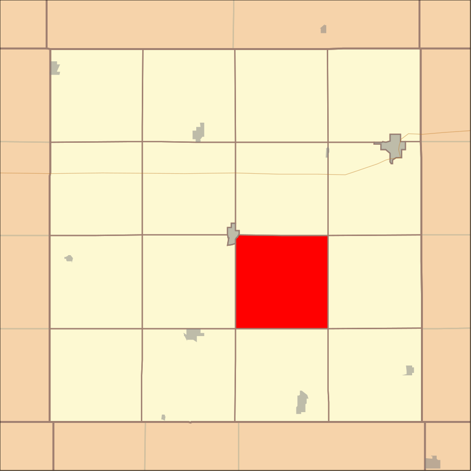 Locator map of Marshall