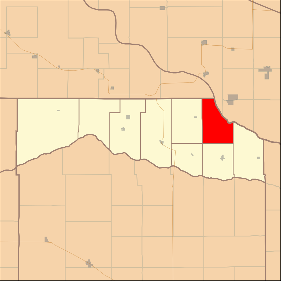 Locator map of Mullen