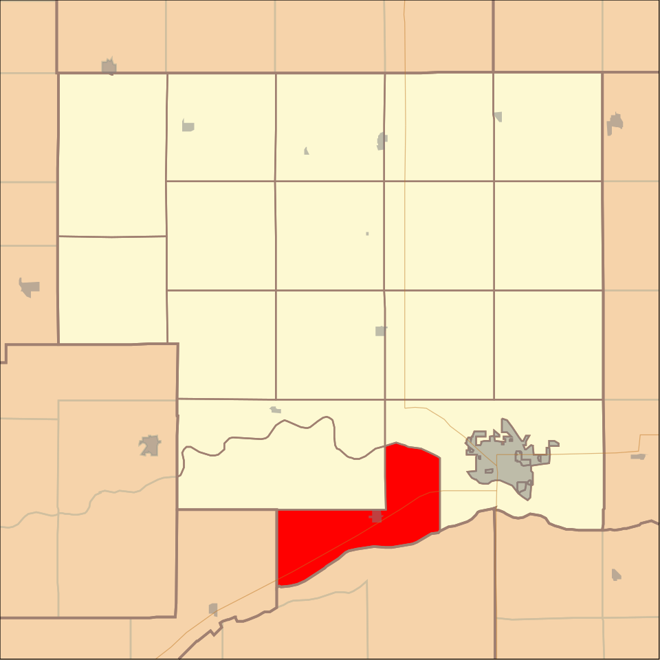 Locator map of Butler