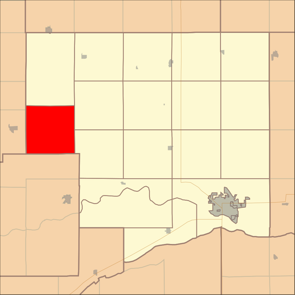 Locator map of Woodville