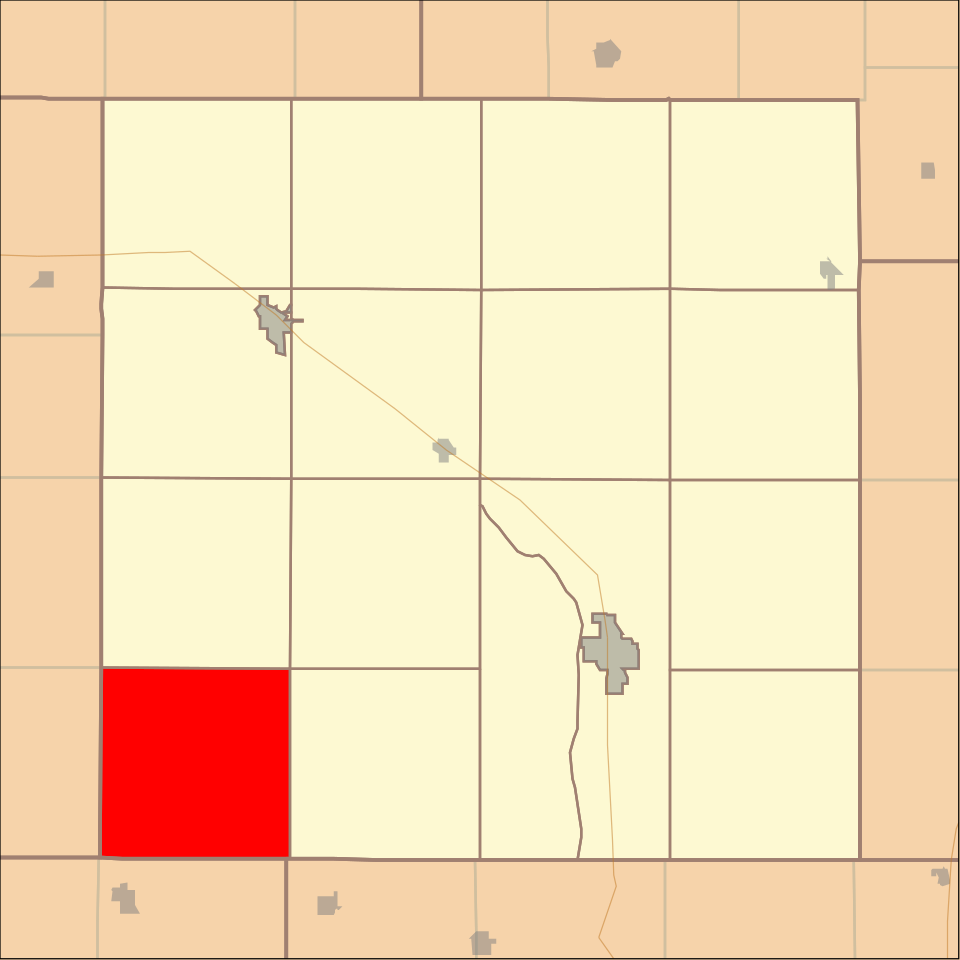 Locator map of Lincoln
