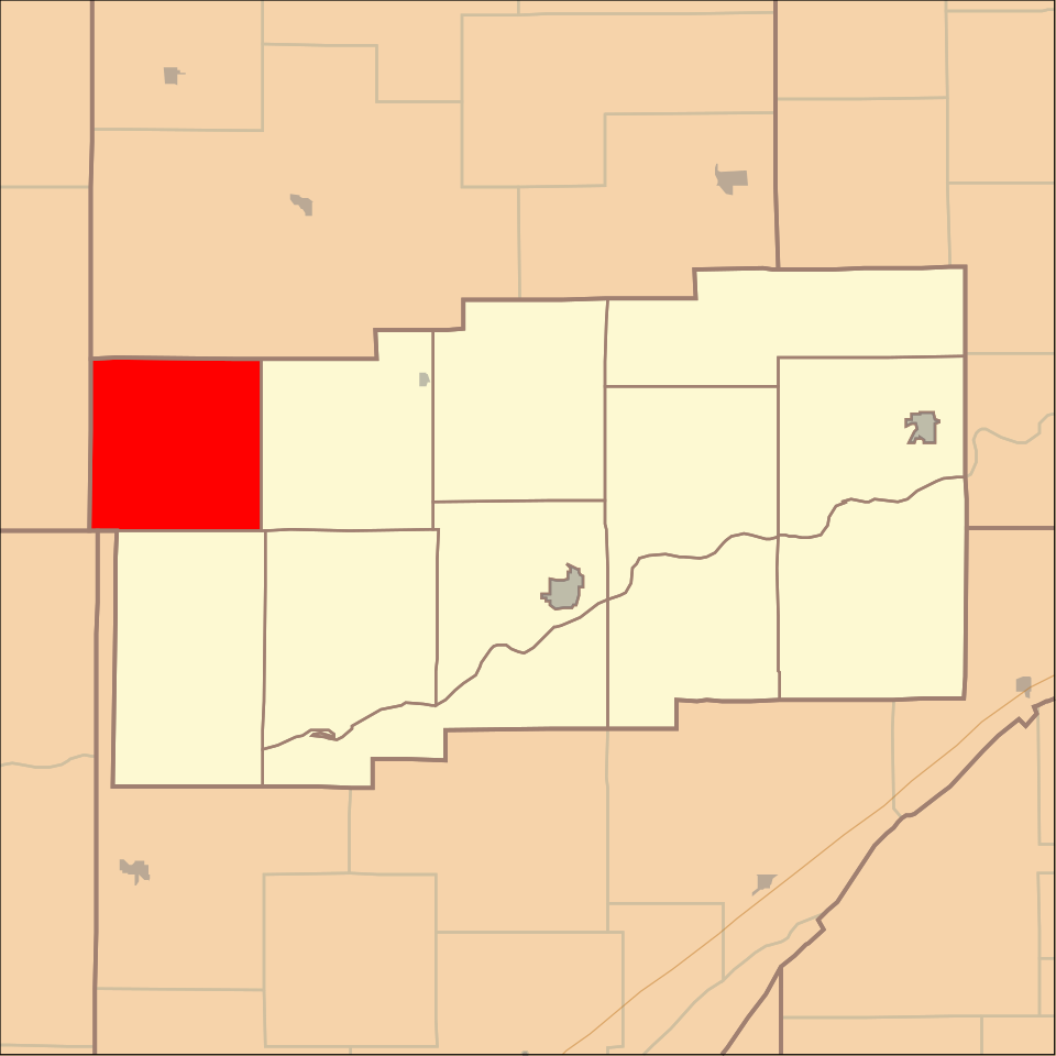 Locator map of South Branch