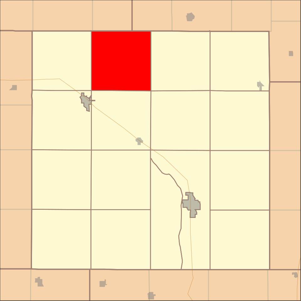 Locator map of Grant