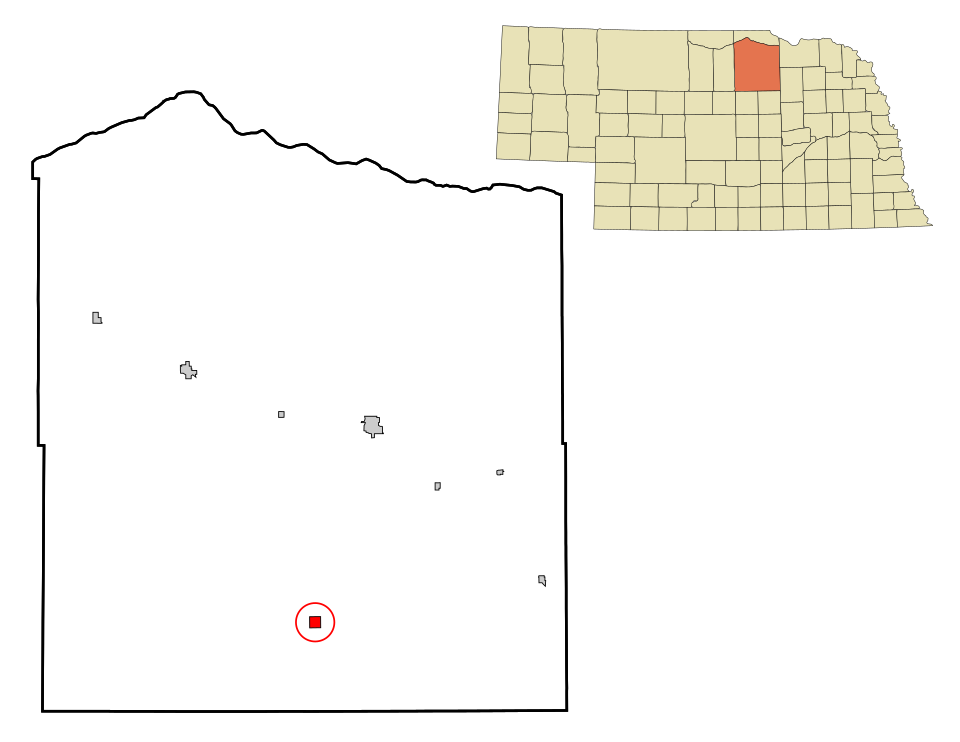 Locator map of Chambers