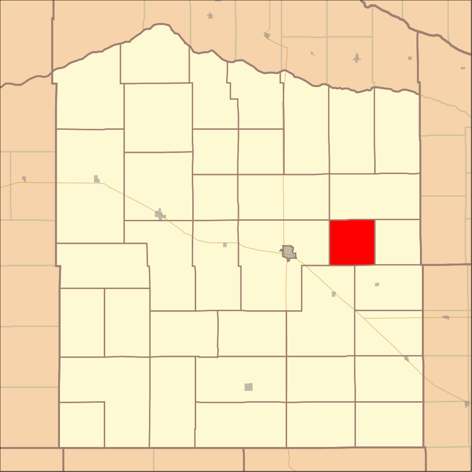 Locator map of Antelope