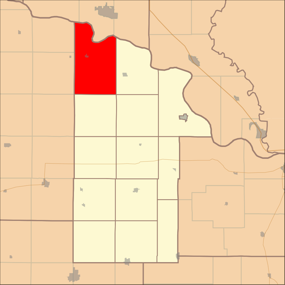 Locator map of Hooker