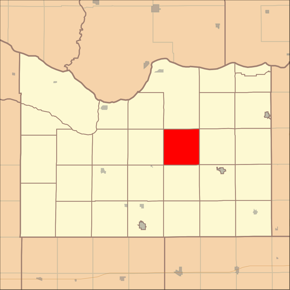 Locator map of Harrison