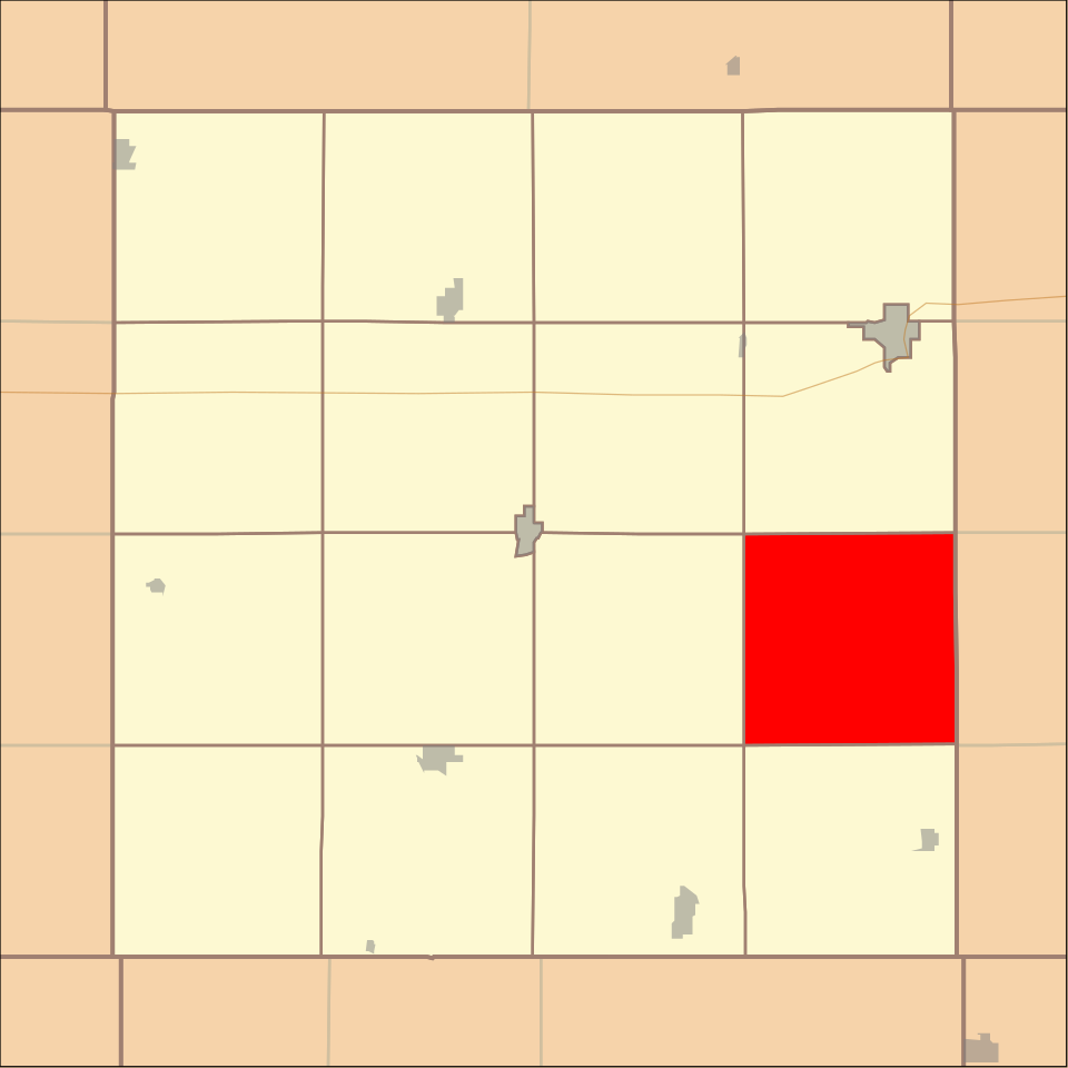 Locator map of Sheridan