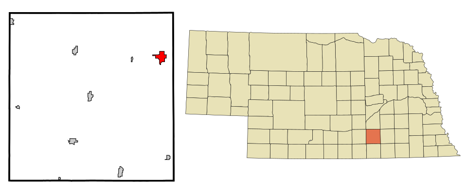 Locator map of Sutton