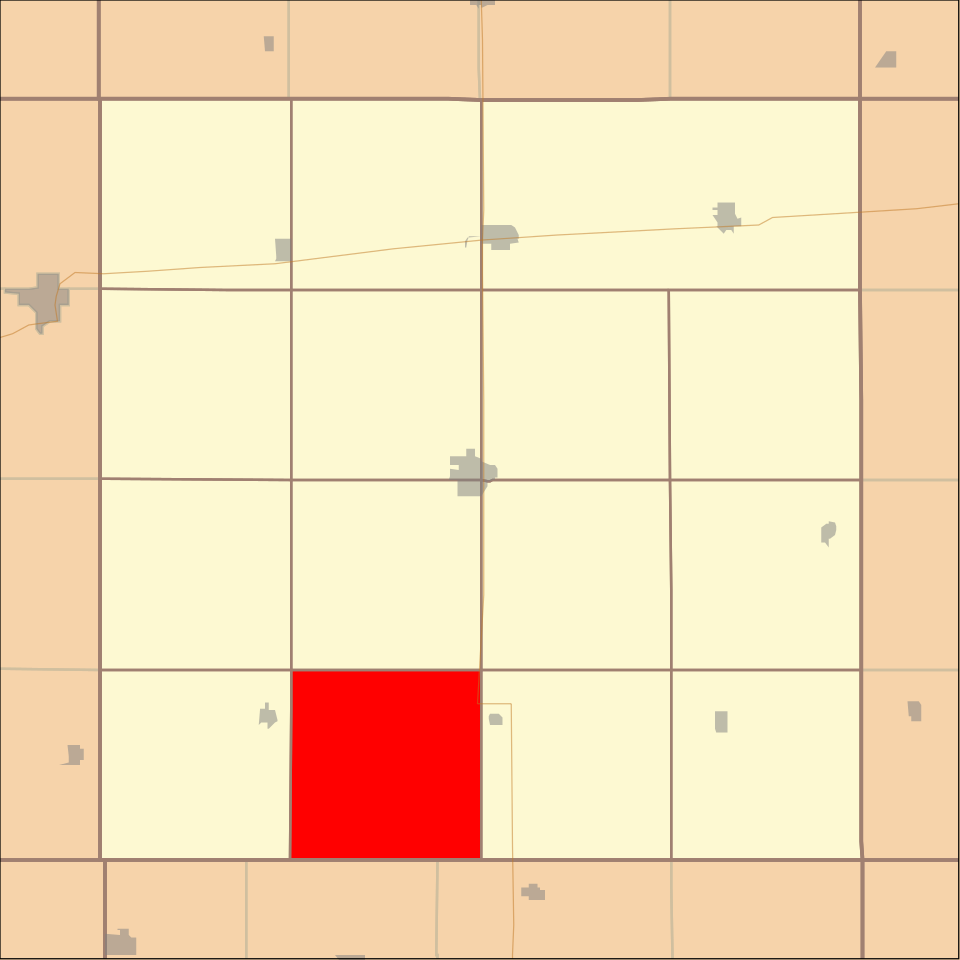 Locator map of Hamilton